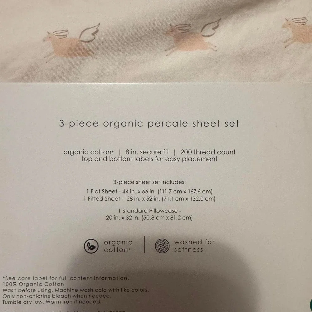 Little co, cotton percale